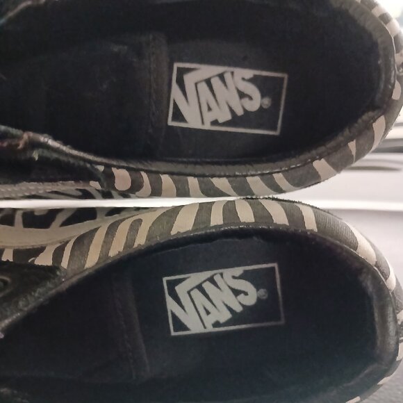 *Rare* Original VANS Old Skool V Zebra Print - Picture 6 of 8